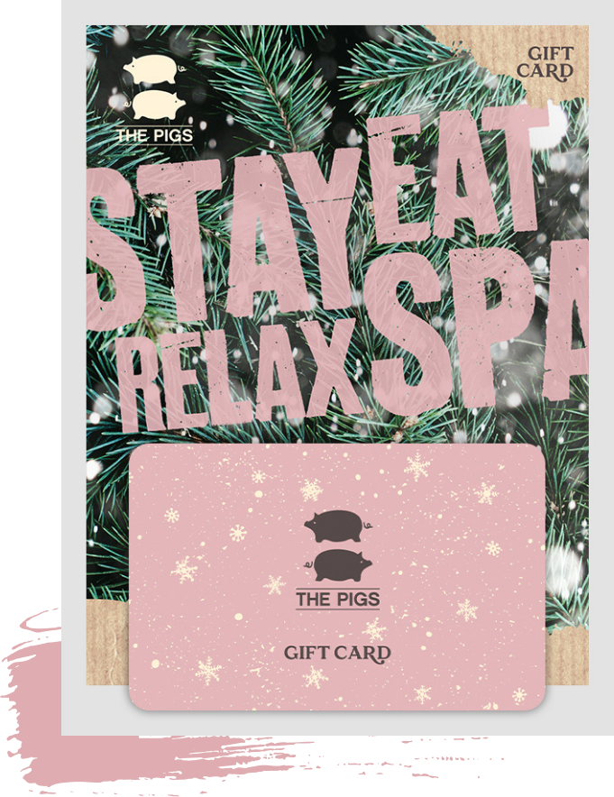 Christmas Gift Card at The Pigs 