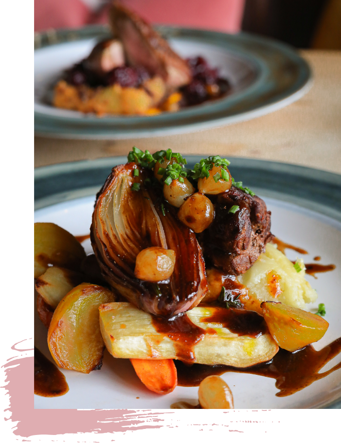 Rolled blade of beef